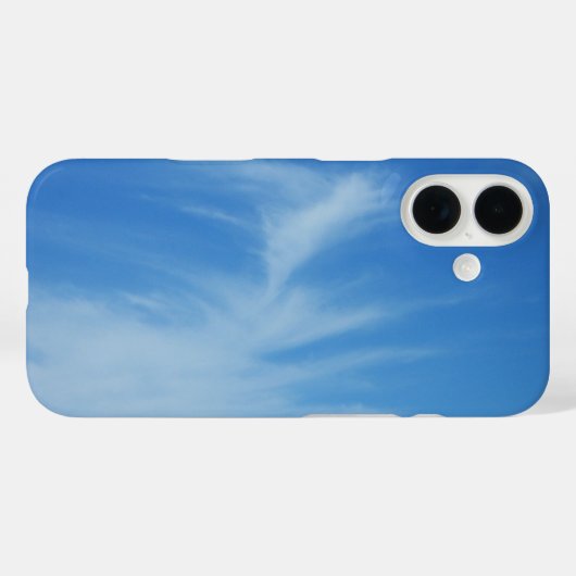Blauer Himmel mit Abstrakten Wolken-Foto Case-Mate iPhone Hülle (Rückseite (Horizontal))