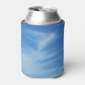 Blauer Himmel mit Abstrakten Wolken-Foto Dosenkühler (Kanne Vorderseite)