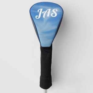 Blauer Himmel mit Abstrakten Wolken-Foto Golf Headcover