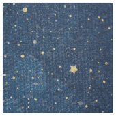 Blauer Himmel mit Stern-Gewebe Stoff (Muster)