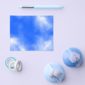 Blauer Himmel mit weißen Wolken. Flyer (Einzeln)