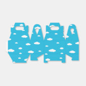 Blauer Himmel mit weißen Wolken Geschenkschachtel (Ungefaltet)