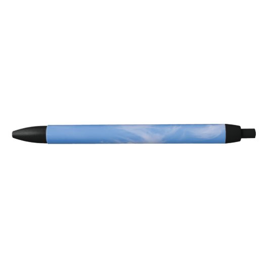 Blauer Himmel mit wispy Wolken Kugelschreiber (Vorderseite)