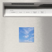 Blauer Himmel mit wispy Wolken Magnet (In Situ (Geschirrspüler))