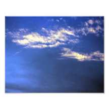 Blauer Himmel mit Wolken