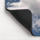 Blauer Himmel mit Wolken Mousepad (Ecke)