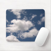 Blauer Himmel mit Wolken Mousepad (Mit Mouse)