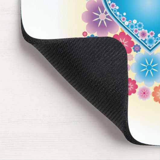 Blauer Himmel Mousepad (Ecke)