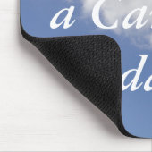 Blauer Himmel Mousepad Carolinas (Ecke)