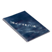 Blauer Himmel Notizblock (Rechte Seite)