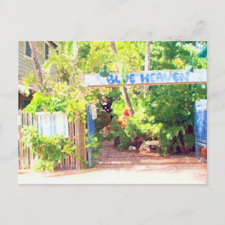 Blauer Himmel Postkarte