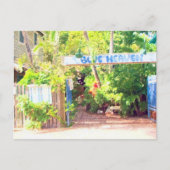 Blauer Himmel Postkarte (Vorderseite)