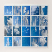 Blauer Himmel Puzzle (Horizontal)