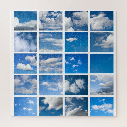 Blauer Himmel Puzzle (Vertikal)