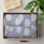 Blauer Himmel Seidenpapier (Geschenk)