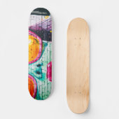 blauer Himmel Skateboard (Vorderseite)