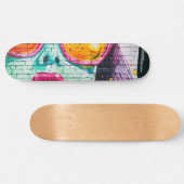blauer Himmel Skateboard (Horizontal)