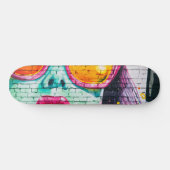 blauer Himmel Skateboard (Horizontal)