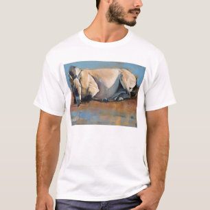 Blauer Himmel-Tag T-Shirt