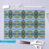 Blauer Himmel Tissuepapier Seidenpapier (Handwerk)