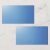 Blauer Himmel u. helle Visitenkarten 2019 Sun Visitenkarte (Vorne/Hinten)
