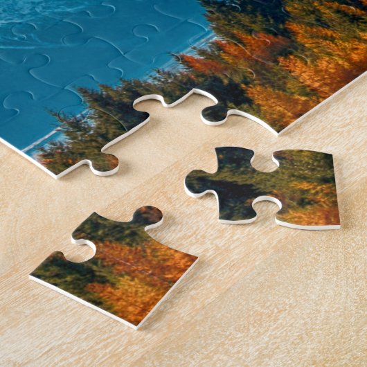 Blauer Himmel über Berge Jigsaw Puzzle (Seite)
