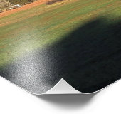 Blauer Himmel über dem Garten des Gods & Pikes Pea Fotodruck (Ecke)