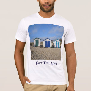 Blauer Himmel und englisches Foto am Meer T-Shirt