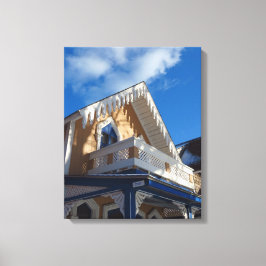 Blauer Himmel und Lebkuchen - Martha's Vineyard Leinwanddruck