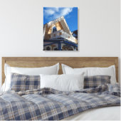 Blauer Himmel und Lebkuchen - Martha's Vineyard Leinwanddruck (Insitu (Schlafzimmer))