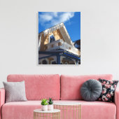 Blauer Himmel und Lebkuchen - Martha's Vineyard Leinwanddruck (Insitu (Wohnzimmer))