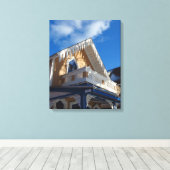 Blauer Himmel und Lebkuchen - Martha's Vineyard Leinwanddruck (Insitu (Holzboden))