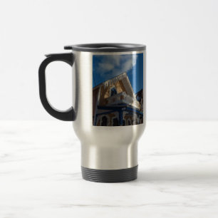 Blauer Himmel und Lebkuchen - Martha's Vineyard Reisebecher