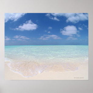 Blauer Himmel und Meer 11 Poster
