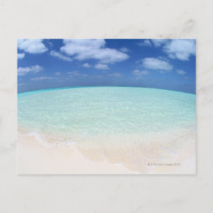 Blauer Himmel und Meer 12 Postkarte