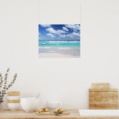 Blauer Himmel und Meer 14 Poster (Küche)