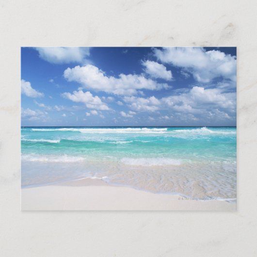 Blauer Himmel und Meer 14 Postkarte (Vorderseite)