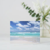 Blauer Himmel und Meer 14 Postkarte (Stehend Vorderseite)