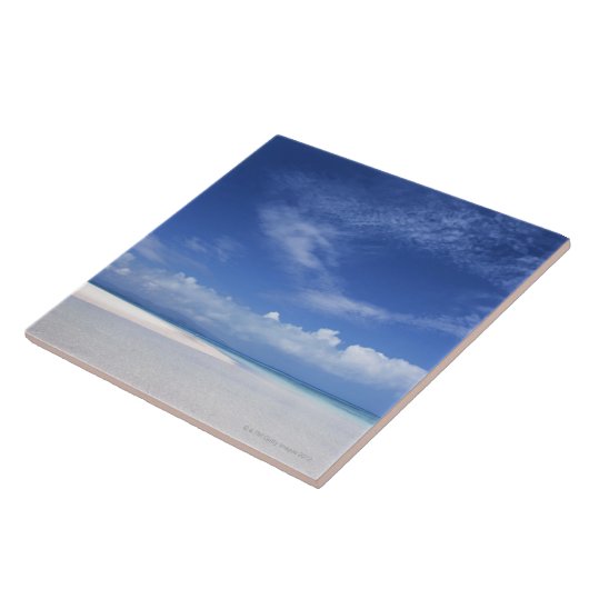 Blauer Himmel und Meer 2 Fliese (Seite)