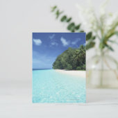 Blauer Himmel und Meer 8 Postkarte (Stehend Vorderseite)