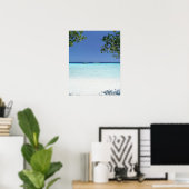 Blauer Himmel und Meer 9 Poster (Heimbüro)