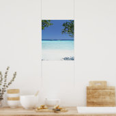 Blauer Himmel und Meer 9 Poster (Küche)