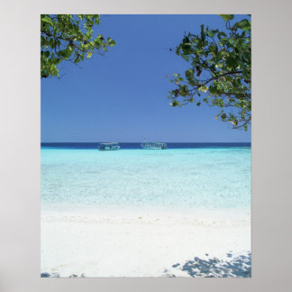 Blauer Himmel und Meer 9 Poster