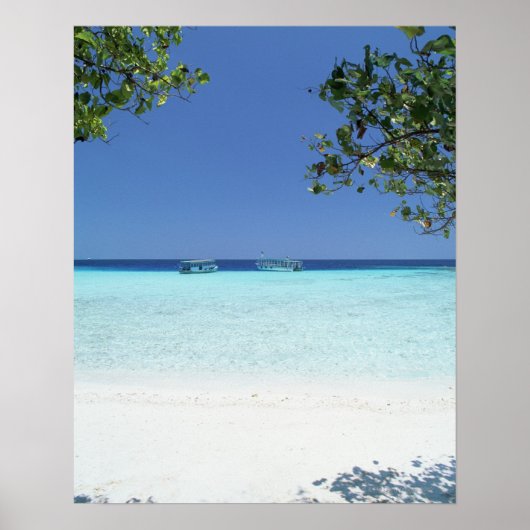 Blauer Himmel und Meer 9 Poster (Vorne)