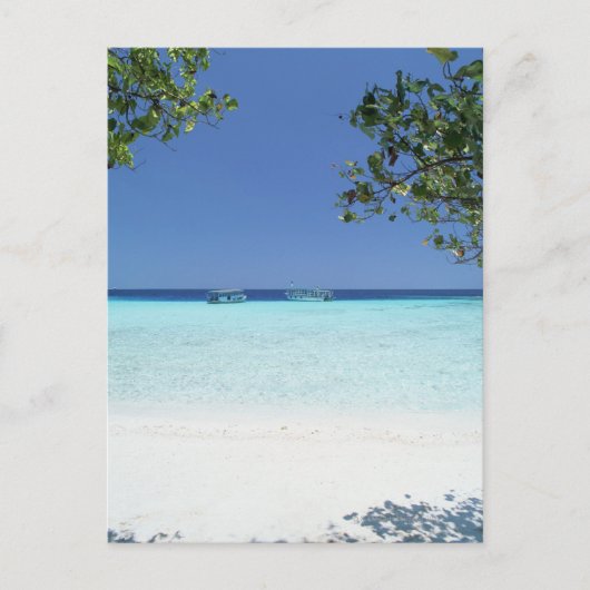 Blauer Himmel und Meer 9 Postkarte (Vorderseite)