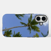 Blauer Himmel und Palmen Case-Mate iPhone Hülle (Rückseite (Horizontal))