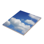 Blauer Himmel und Wolken Fliese (Seite)