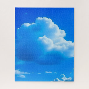 Blauer Himmel und Wolken Jigsaw Puzzle