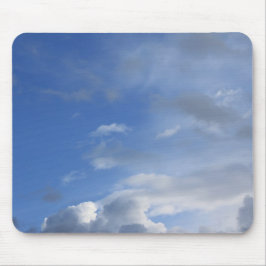 Blauer Himmel und Wolken Mousepad