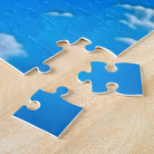 Blauer Himmel und Wolken Puzzle (Seite)